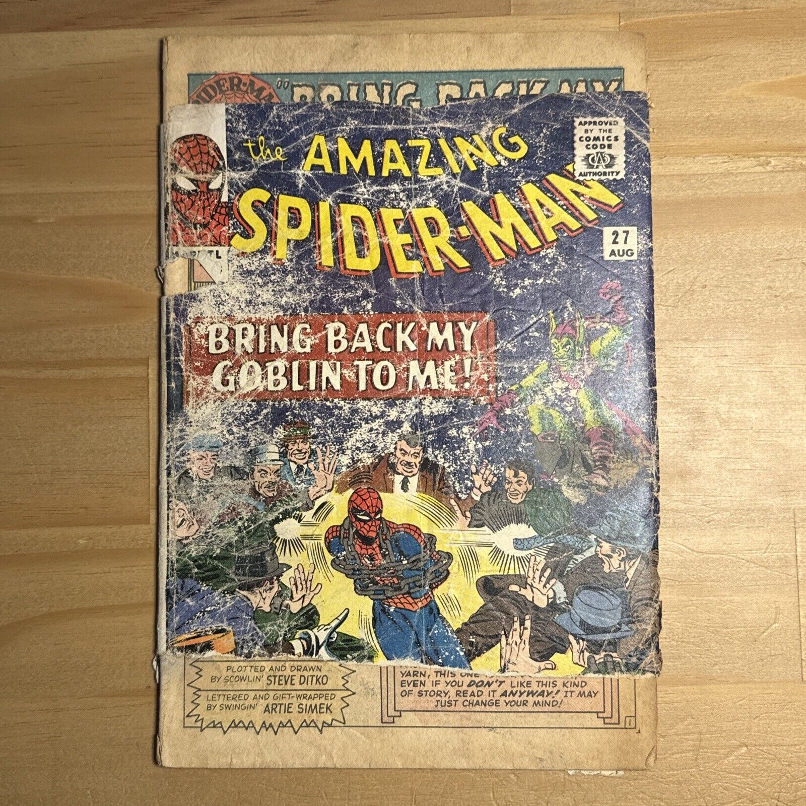 Amazing Spider-Man #27 Green Goblin Marvel 1965