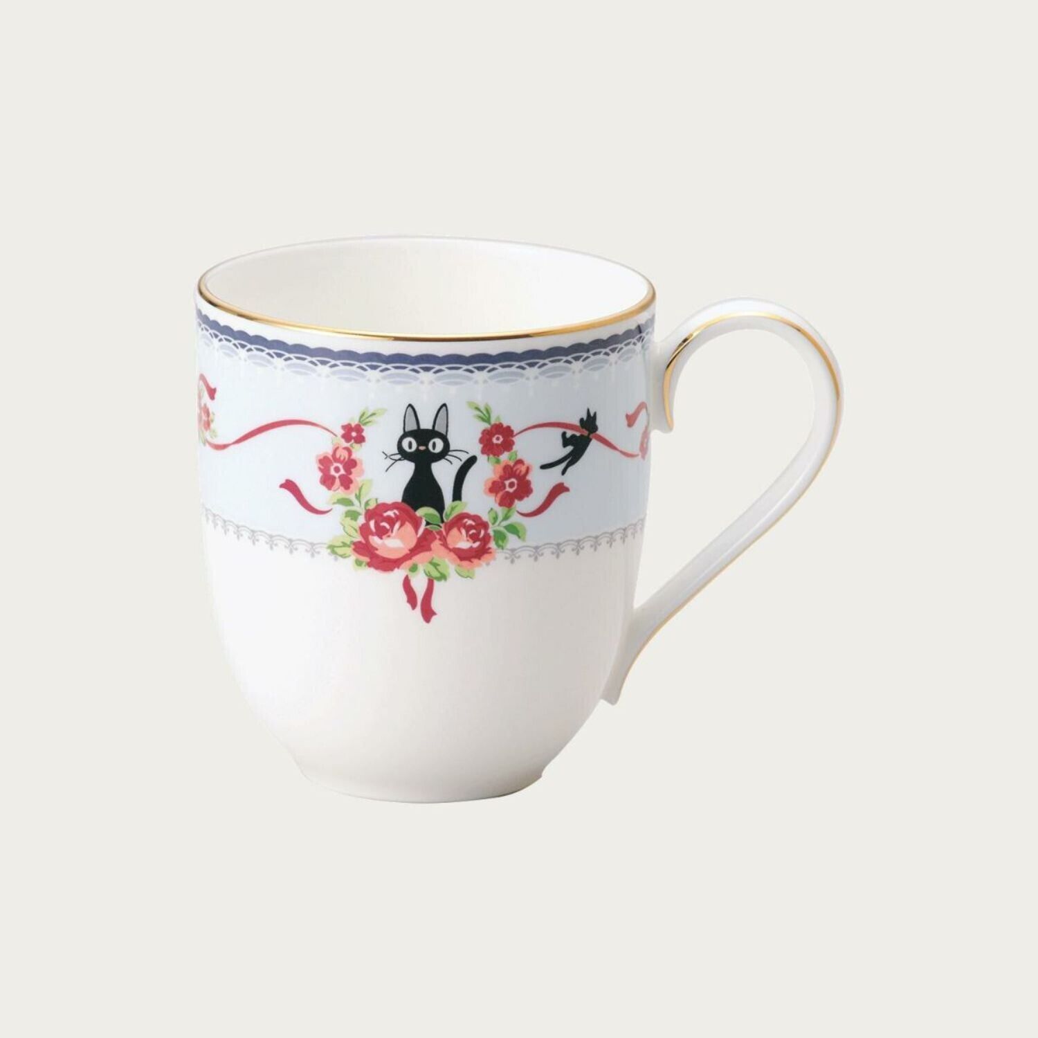 Kiki\'s Delivery Service Mug Cup Tea Cup Jiji Blue Studio Ghibli Tableware New
