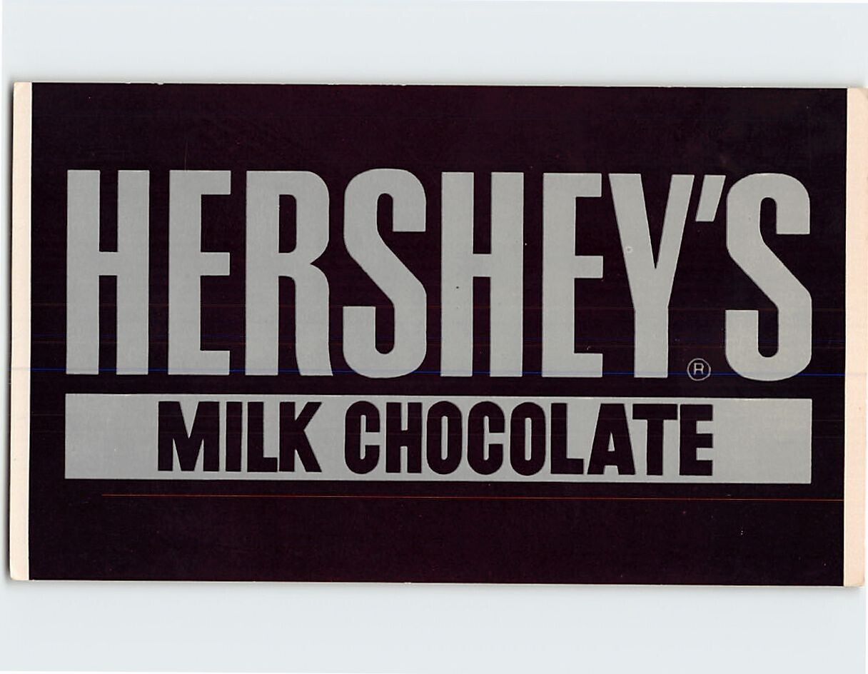 Postcard Hershey\'s Milk Chocolate