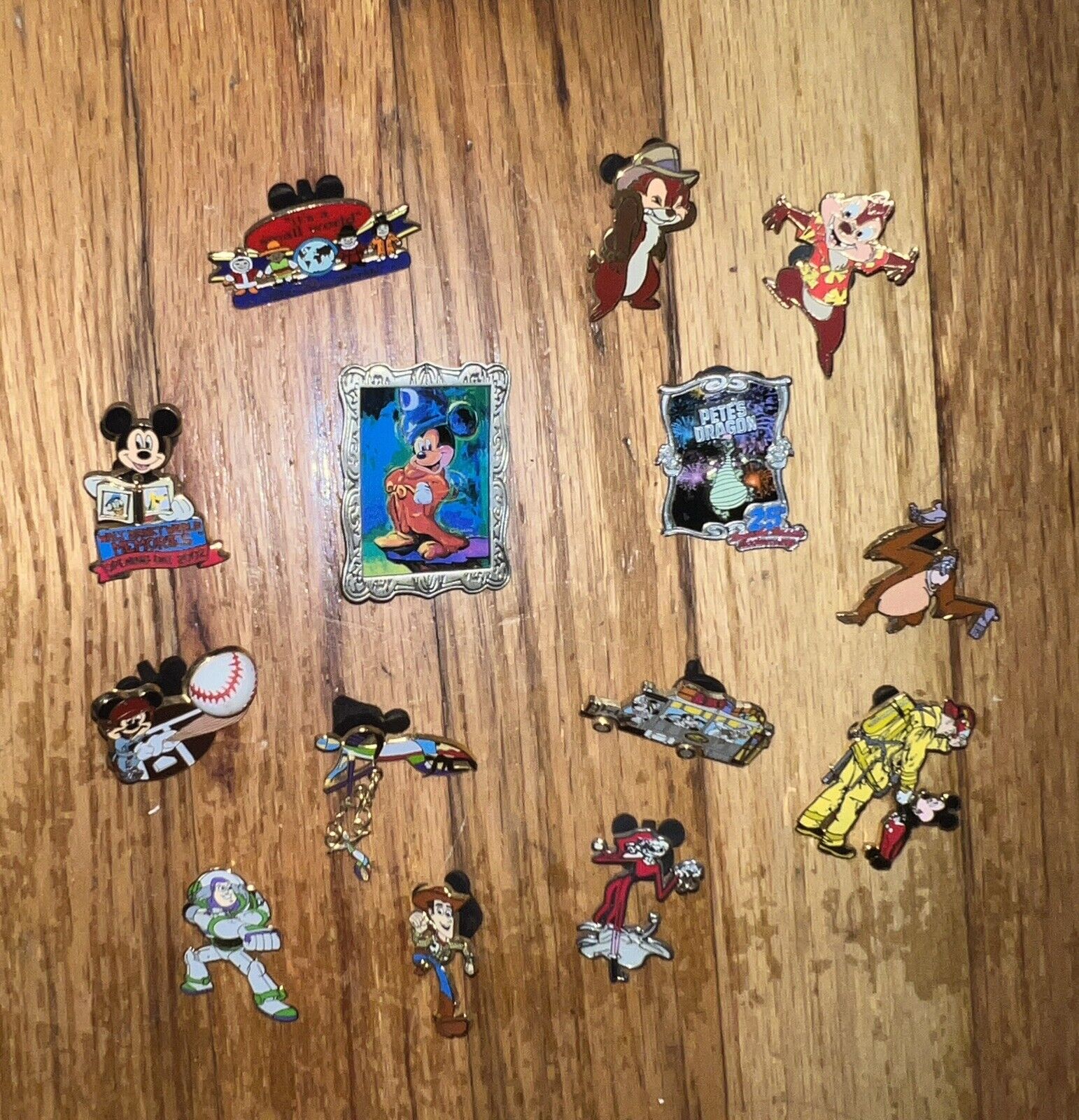 Rare Vintage Disney Pins Lot Of 14