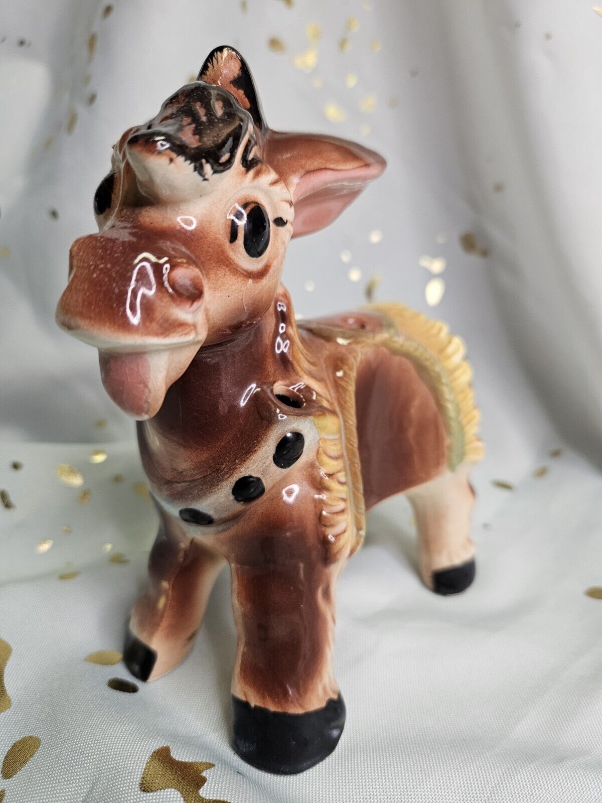 Vintage Thames Donkey Figurine Made in Japan Ceramic Donkey Figure Cute Donkey
