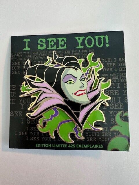 DLP Maleficent I See You Pin Trading Event Sleeping Beauty LE Disney Pin (B)