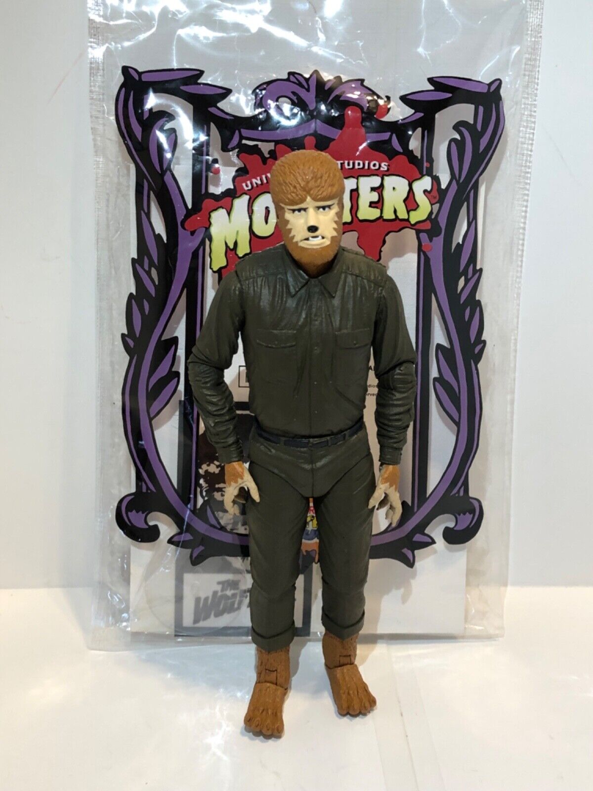 NECA Loot Fright Universal Studios Monsters Crypt Club Wolfman Brand New