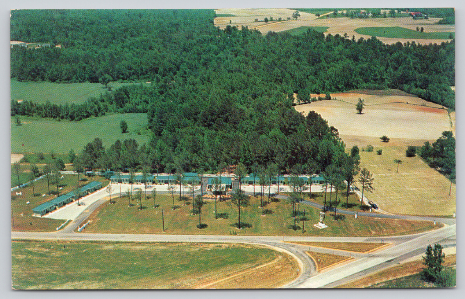 Postcard Rocky Mount, North Carolina, Cobb's Motel A1036