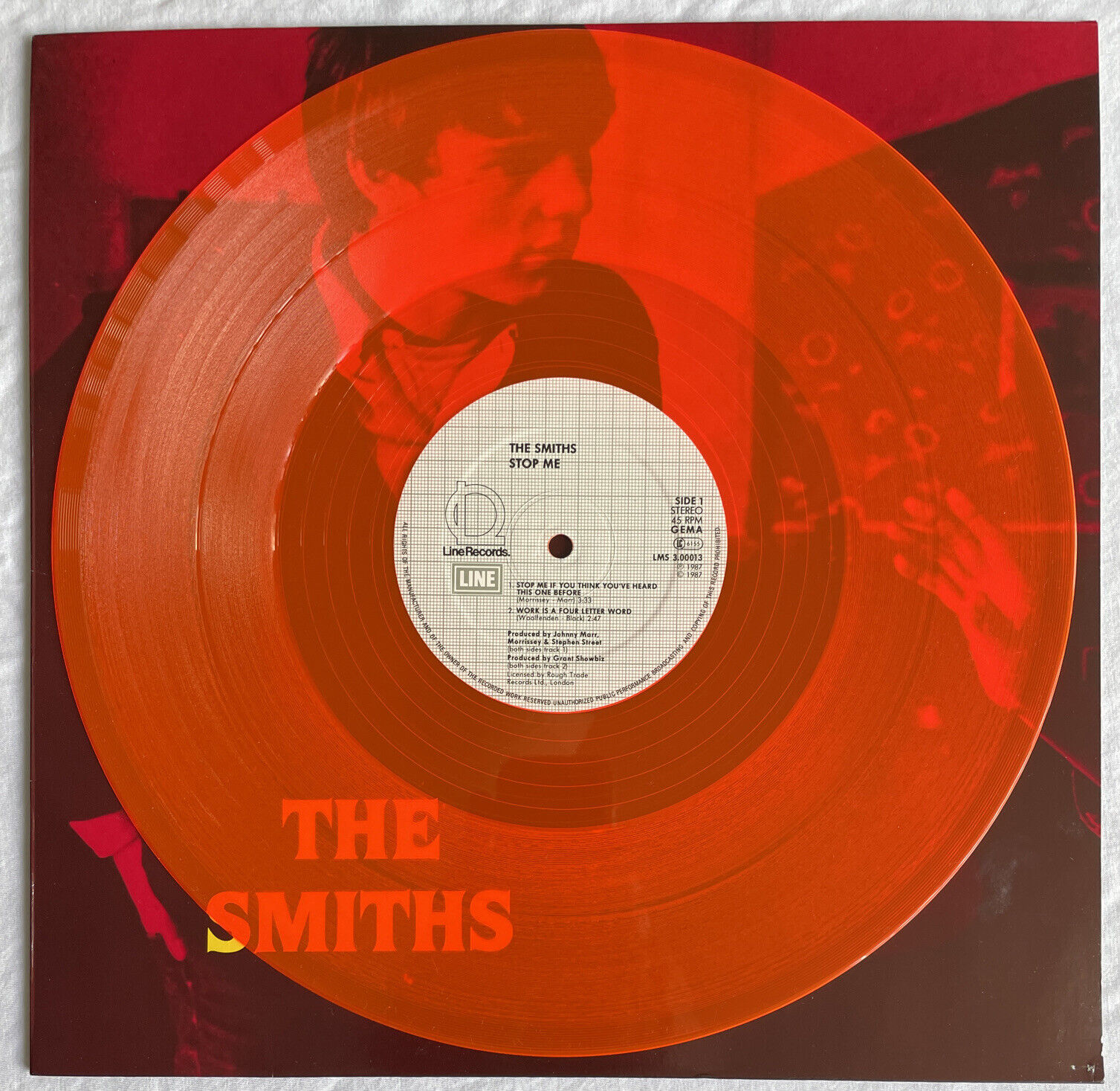 THE SMITHS -Stop Me If You Think..- Ultra Rare Geman Orange Vinyl 12" NEAR MINT! for Sale ...