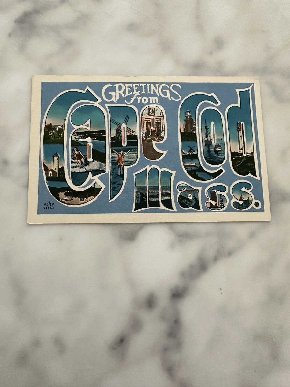 1970s Cape Cod Postcard