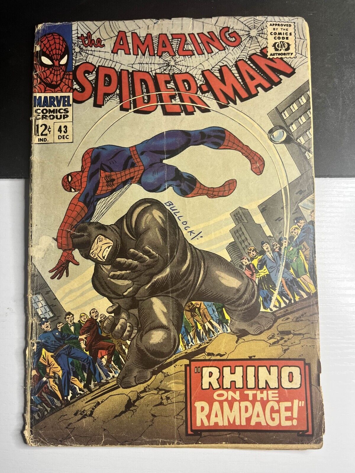 The Amazing Spider-Man #43 - 'Rhino on the Rampage'