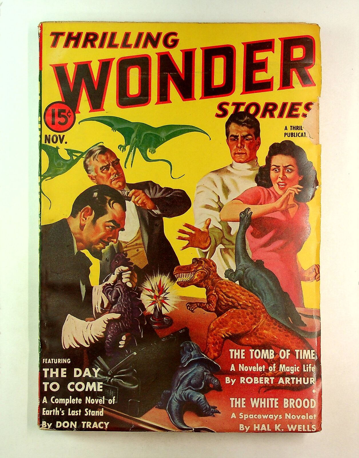 Thrilling Wonder Stories Pulp Nov 1940 Vol. 18 #2 FN/VF 7.0