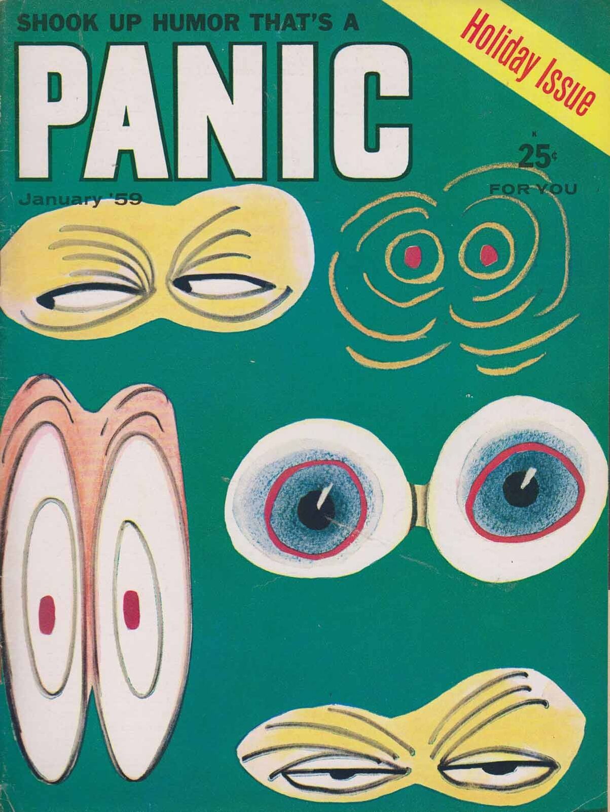 Panic Magazine #4 FN; Panic | January 1959 Holiday - we combine shipping