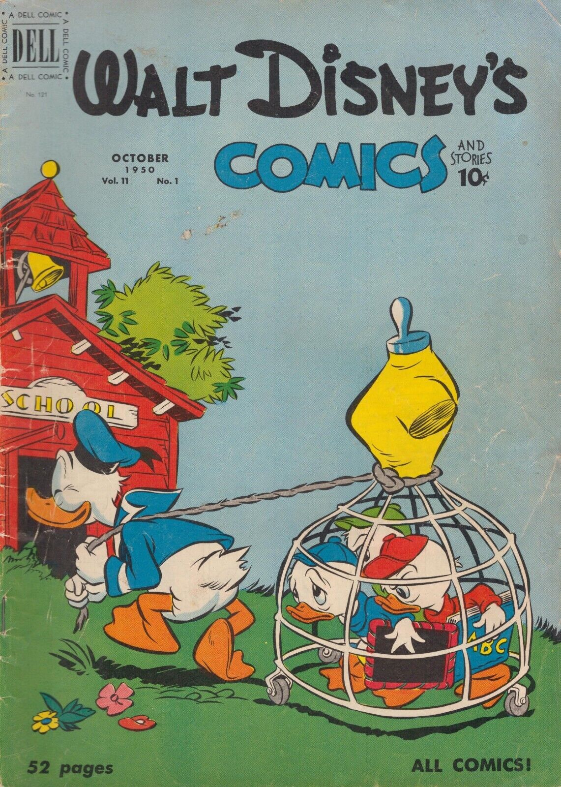 47976: Walt Disney WALT DISNEY'S COMICS AND STORIES #121 F Grade