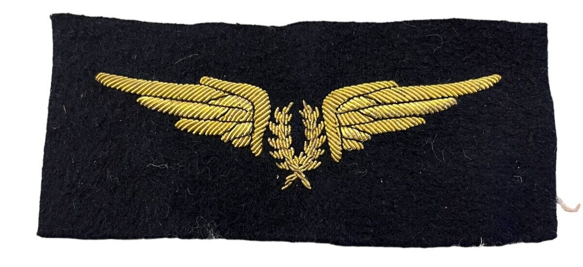 French Air Force Patch Cloth Fabric Insignia Embroidered Wings Badge