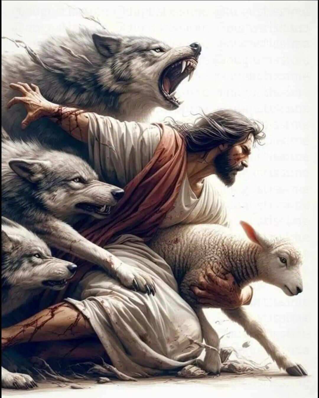 Jesus Shepherd poster 24x36
