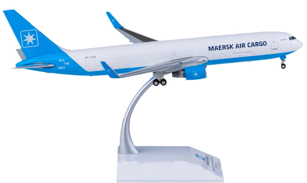 JC Wings LH2430C Maersk Air Cargo Boeing 767-300 OY-SYA Diecast 1/200 AV Model