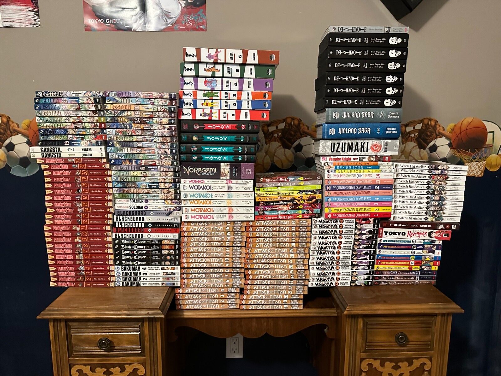 Huge Mixed Manga Lot, all English | Good Condition, lightly read and stored