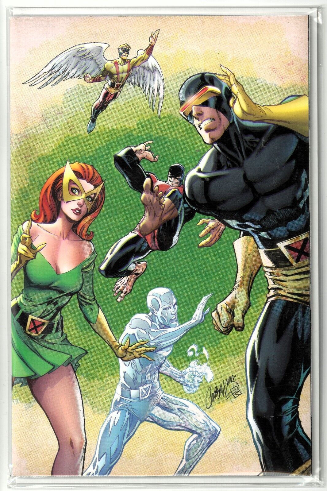 X-Men Hellfire Gala 2023 #1 Marvel Comics Campbell Virgin 1:100 Incentive B Var