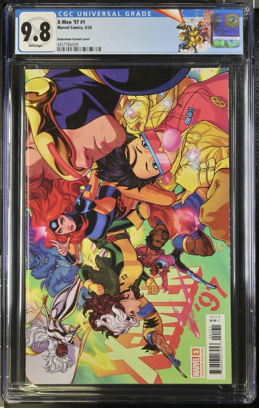 X-Men 97 #1 2024 Marvel 1st Print Russell Dauterman Variant CGC 9.8 Custom label