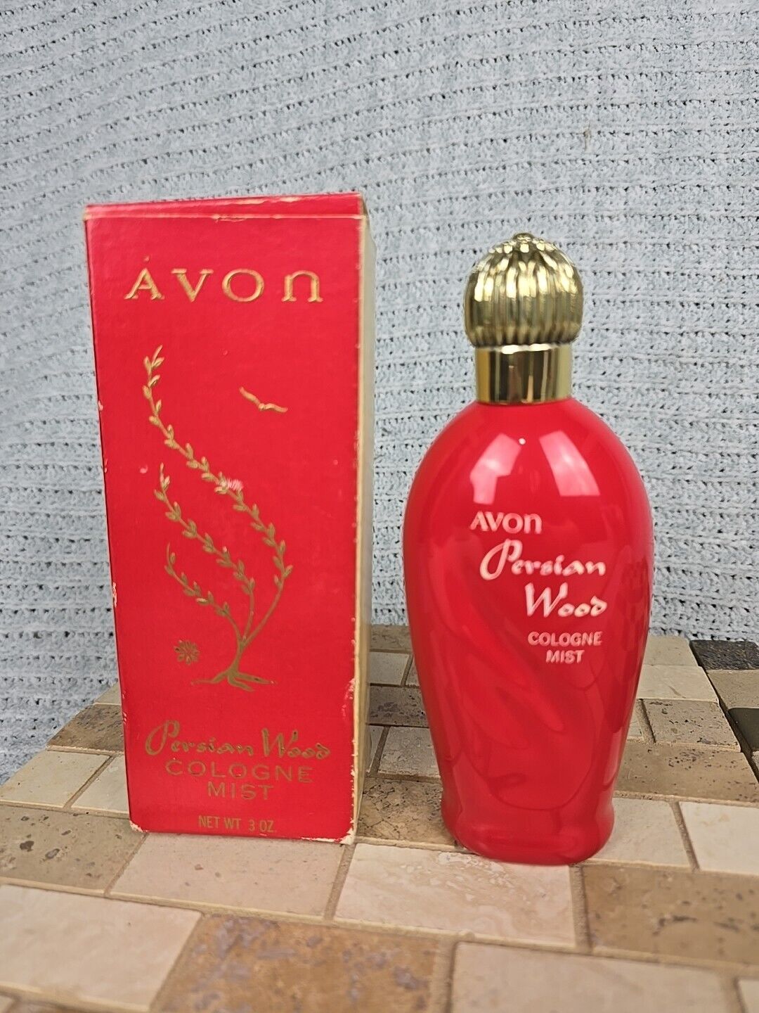 New Avon 3 Oz Persian Wood Women\'s Cologne Mist Spray Perfume FULL Bottle NOS