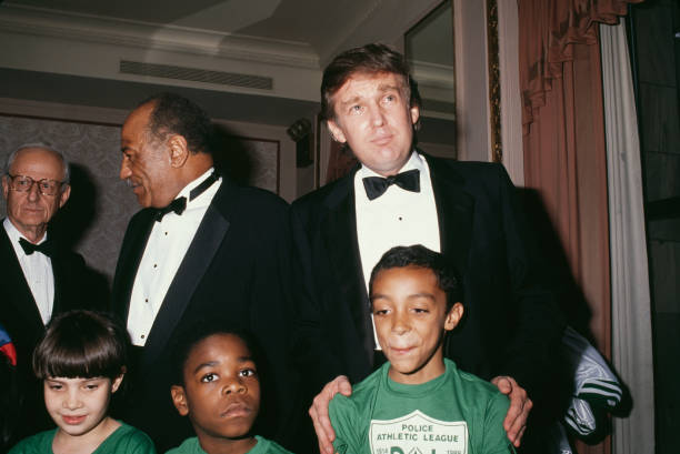 American businessman Donald Trump attends 17th Annual Police Athle- Old Photo 1