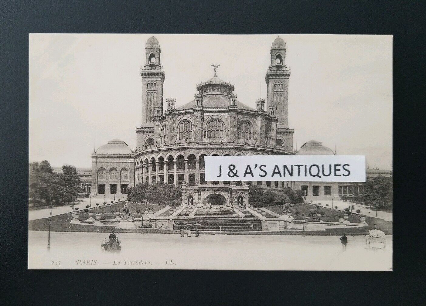 c. 1900\'s The Trocadiro, Paris, France Unposted Postcard 