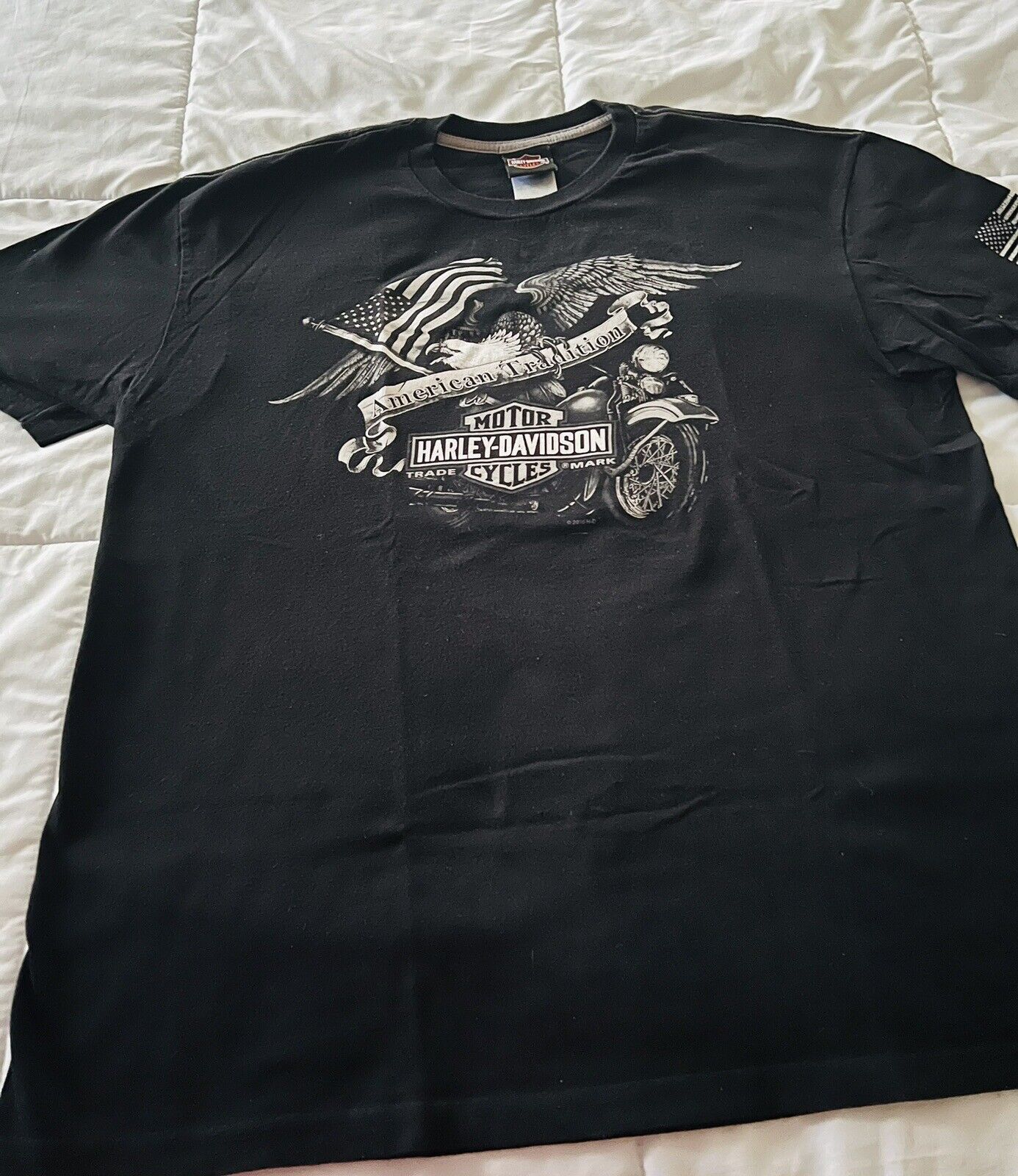 Harley Davidson Graphic Short Sleeve T-Shirt Black,XL, Junction City, KS