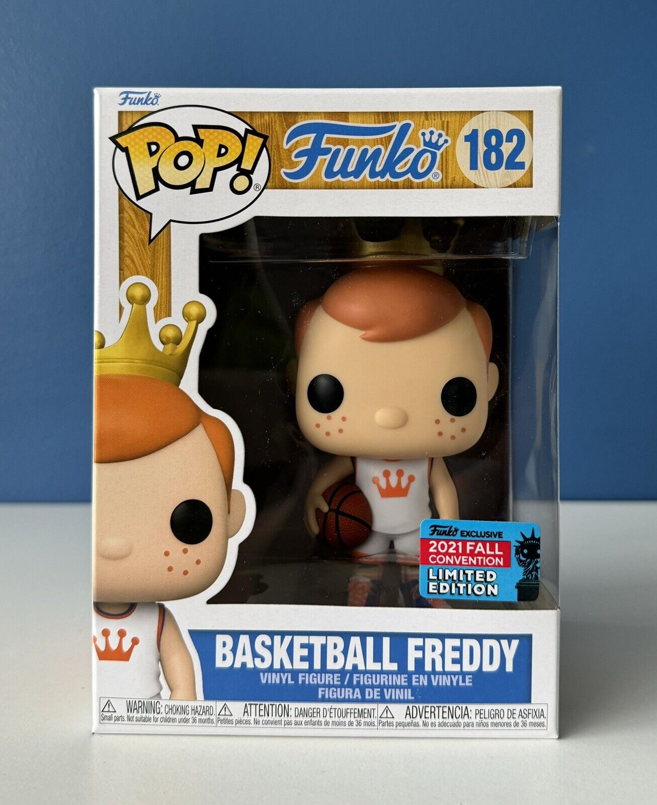 Funko Pop Freddy Funko: Basketball Freddy #182 (2021 Fall Convention Exclusive)