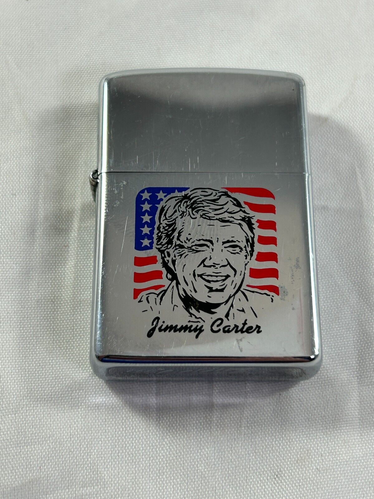 Zippo Collectible Lighter 1976 Jimmy Carter Presidential Election RARE