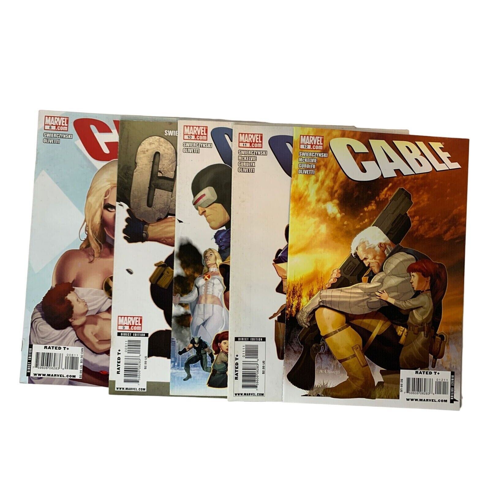 Cable #8, 9, 10, 11, 12 2009 Marvel NM Combined Shipping
