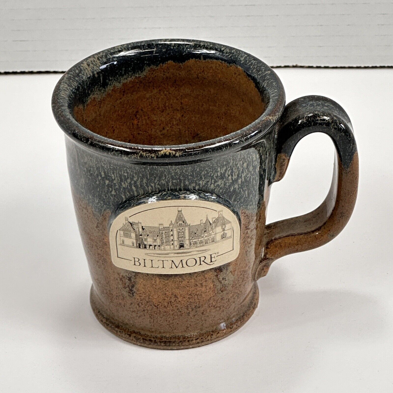 Sunset Hill Stoneware “Biltmore” Collectible Artisan Coffee Mug Pottery Cup