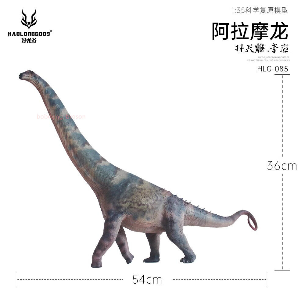 Haolonggood Alamosaurus 1:35 PVC Animal Model Figure L54CM