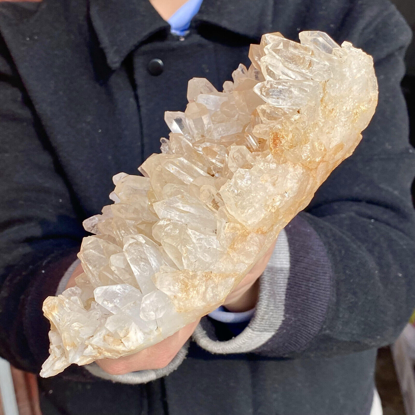 2.3LB  A+++Large Himalayan high-grade quartz clusters / mineralsls