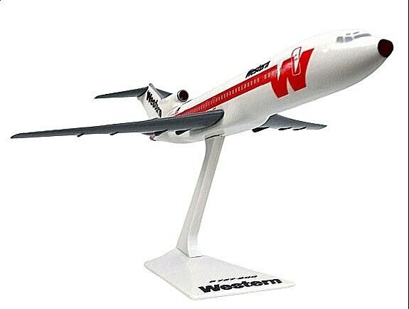 Western Airlines Boeing 727-200 1/200 Scale Model by Flight Miniatures