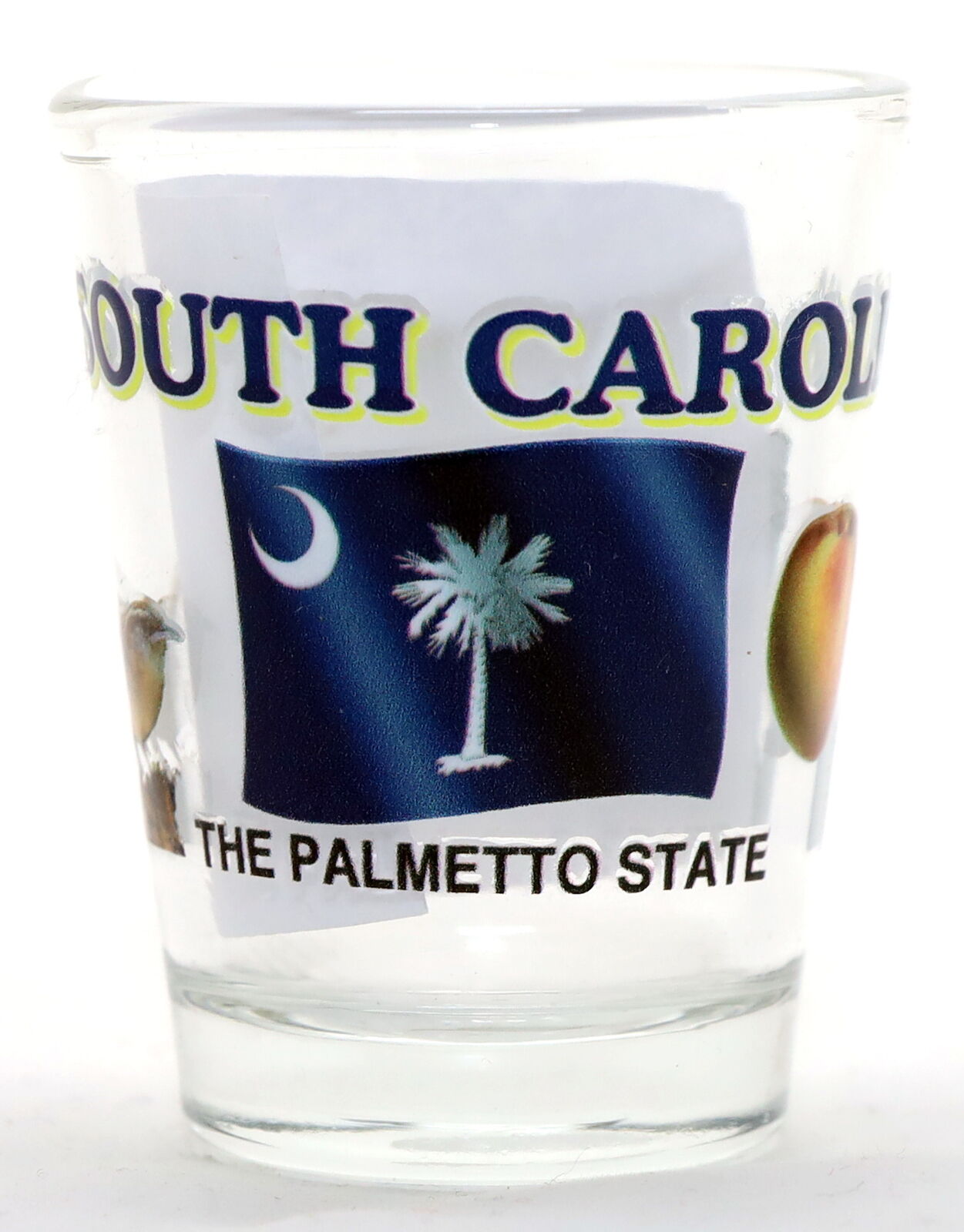 SOUTH CAROLINA THE PALMETTO STATE ALL-AMERICAN COLLECTION SHOT GLASS SHOTGLASS