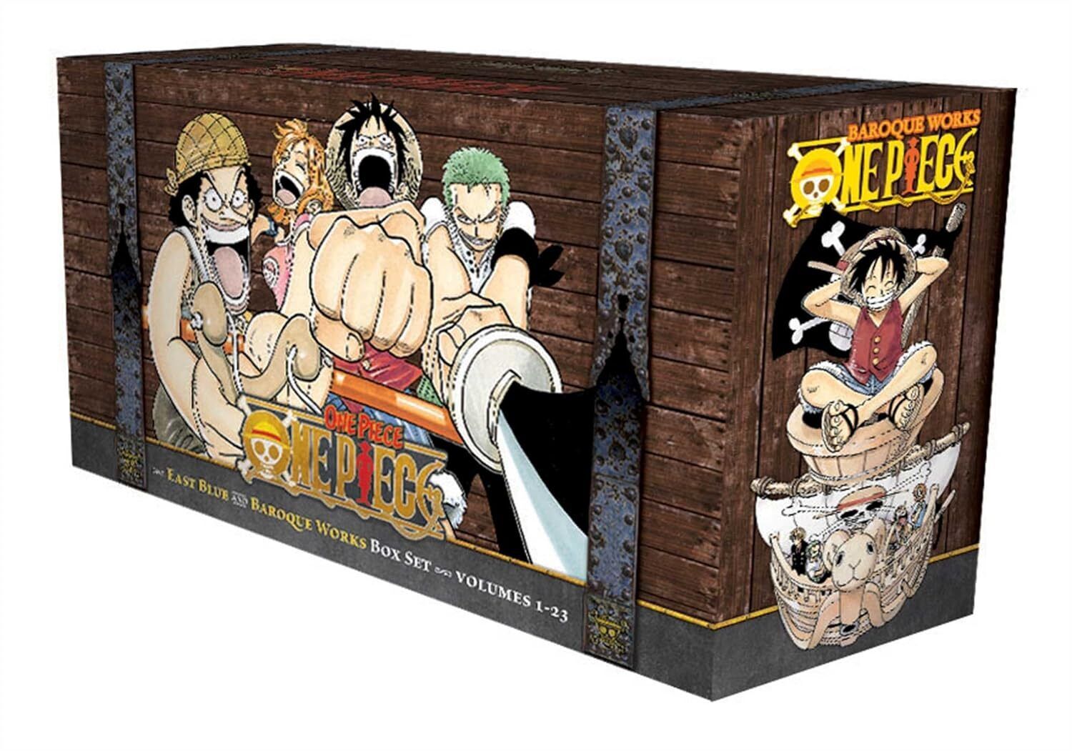 One Piece Box Set: East Blue and Baroque Works, Volumes 1-23 (One Piece Box Sets