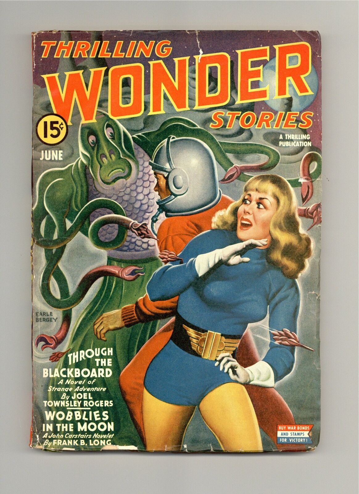 Thrilling Wonder Stories Pulp Jun 1943 Vol. 24 #2 VG 4.0