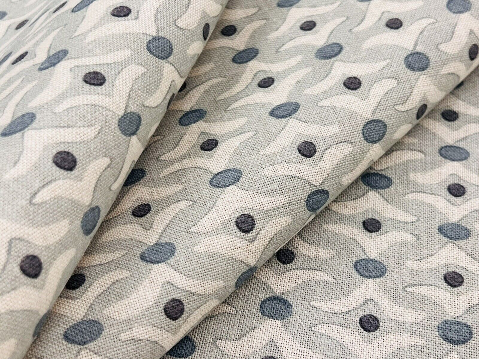 Galbraith & Paul Small Scale Handprinted 100% Linen Fabric- Tusk (110) 1.20 yds
