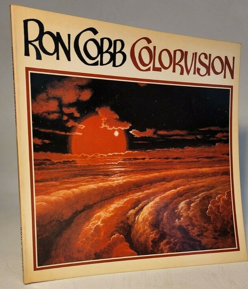 1981 RON COBB 'COLORVISION' 1ST PTG FINE COPY  STAR WARS, ALIEN, CONAN, ARTIST