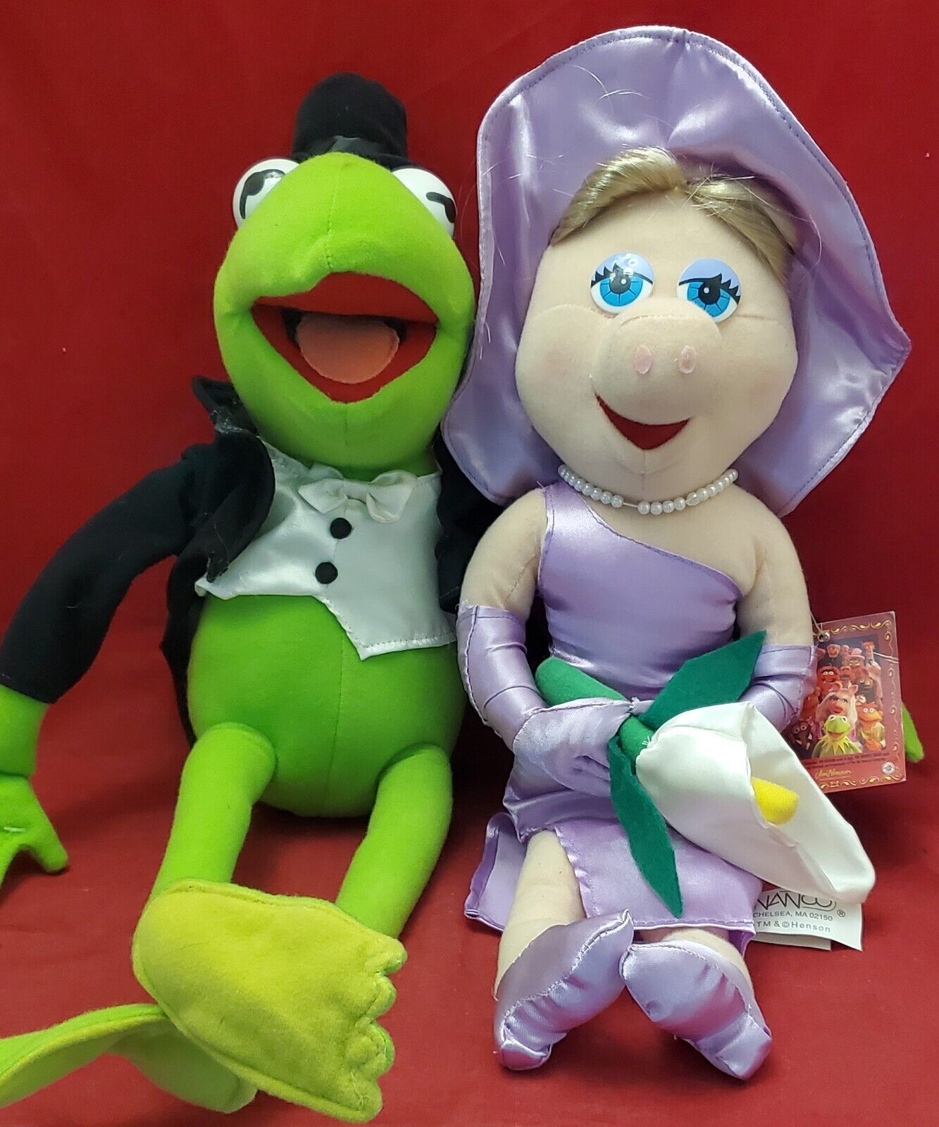 Kermit the Frog in Tux Miss Piggy in Evening Dress Muppets 20\