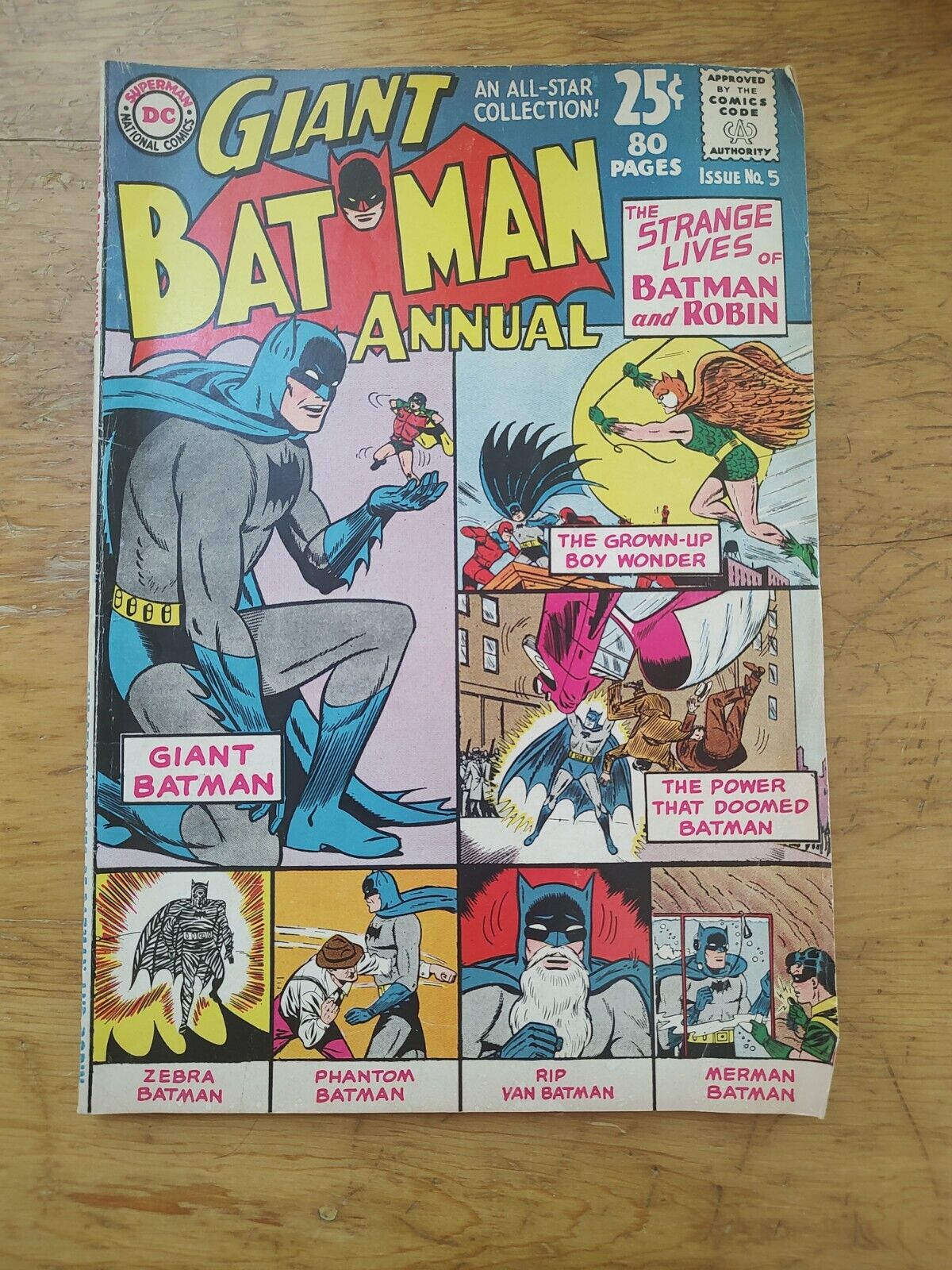 BATMAN ANNUAL #5 [DC 1963] - 80 Pg Giant