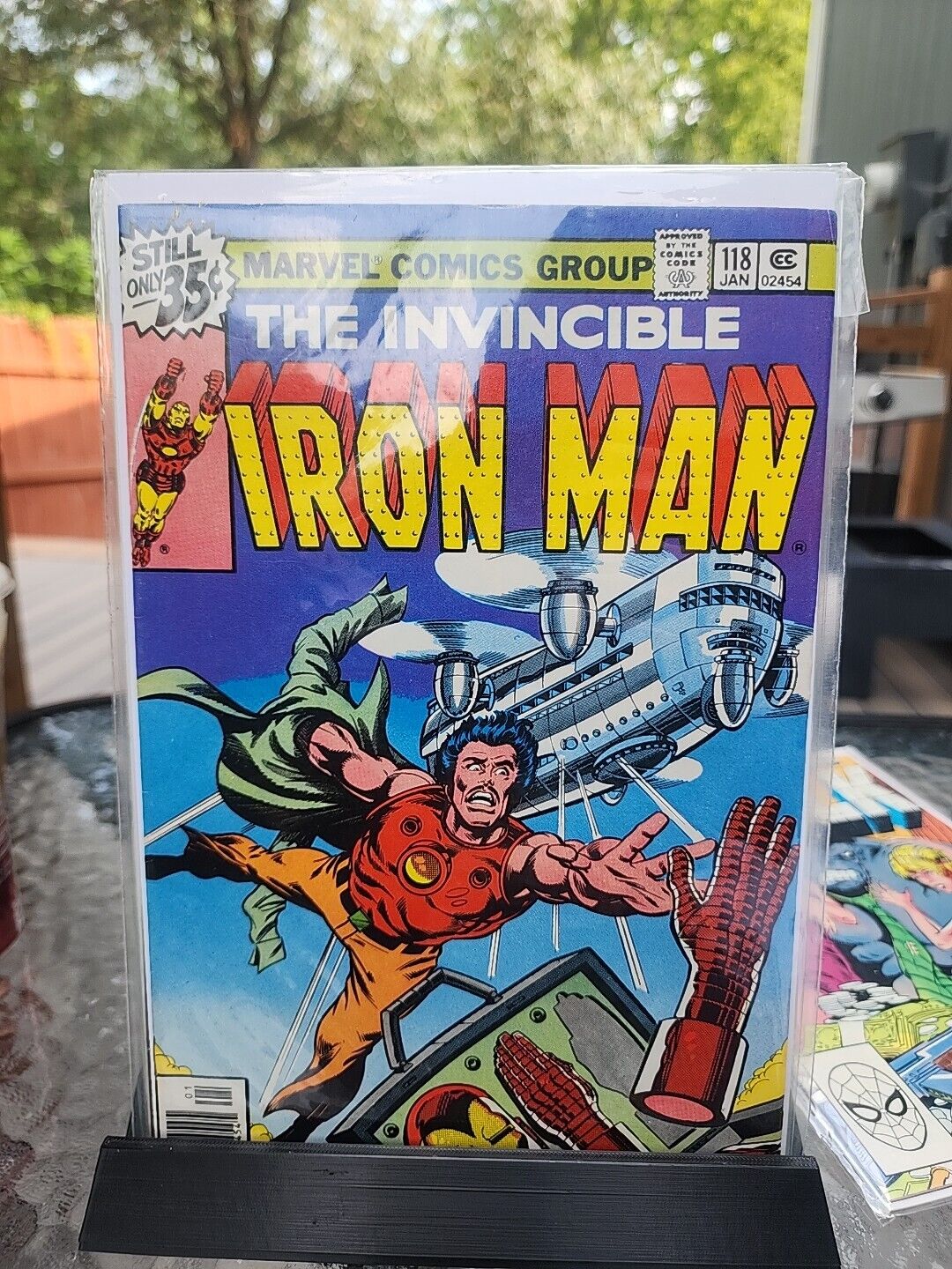 Invincible Iron Man #118 (1st Jim Rhodes) - Hot Key