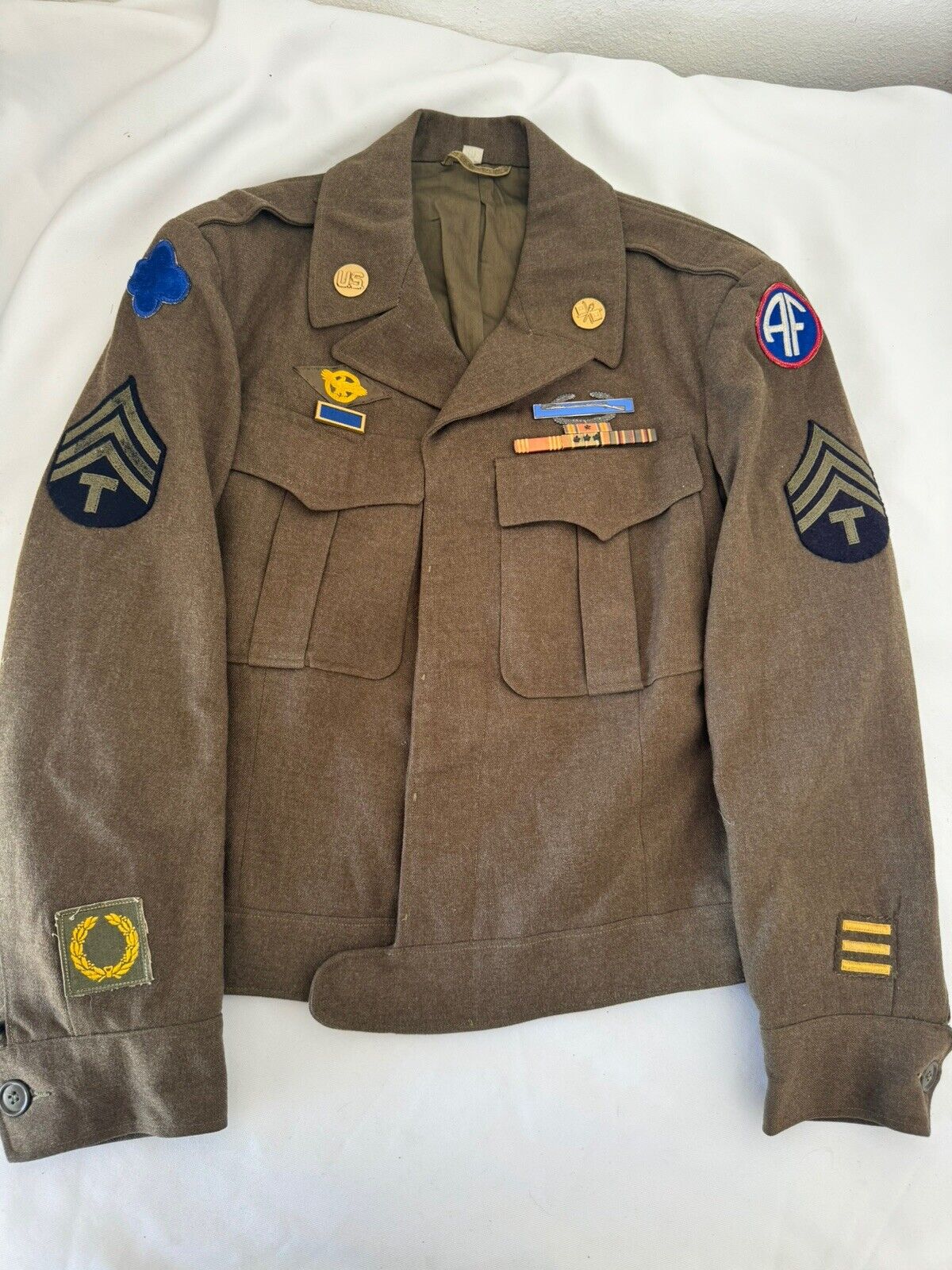 WW2 Original 88th Division Ike Uniform Combat Veteran