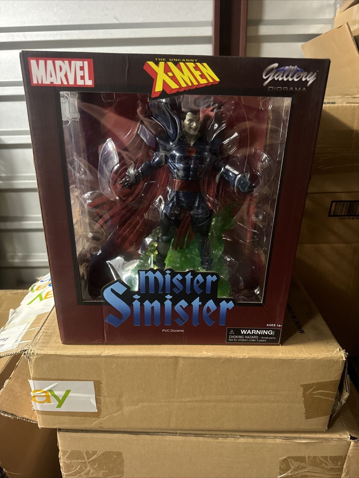 Marvel Gallery Mr. Sinister Comic PVC Diamond Gallery - Figure New Sealed