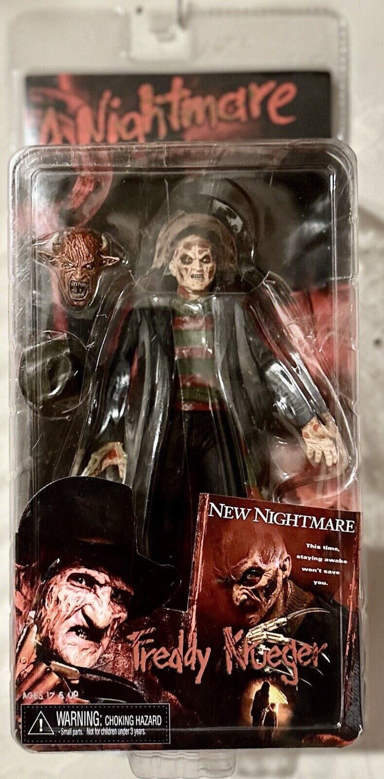 Unopened NECA Freddy Krueger A New Nightmare On Elm Street