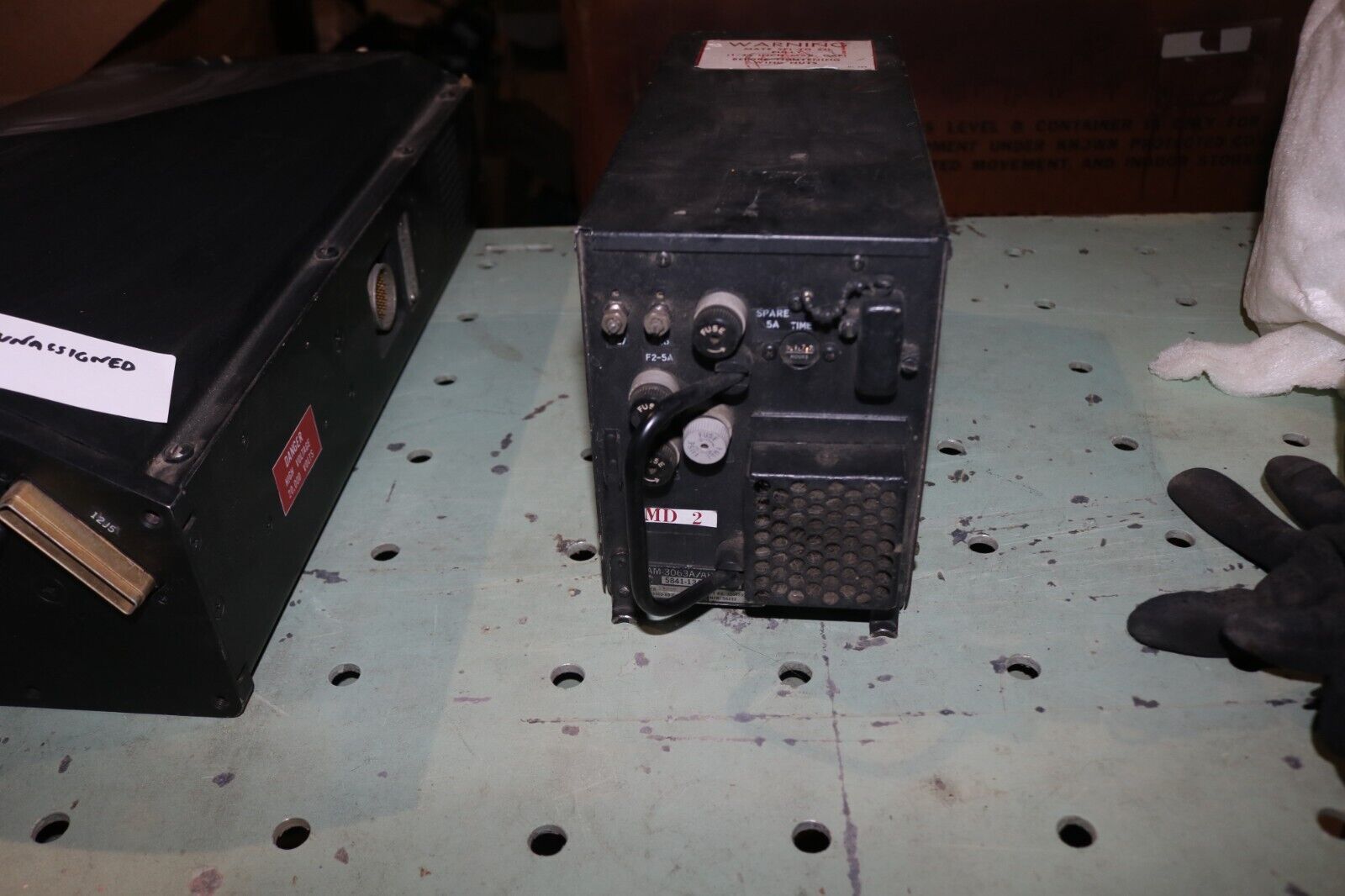 Vintage AM-3063A / APN-150 CH-3 B-52 C-130 Radar altimeter unit 1969 dated