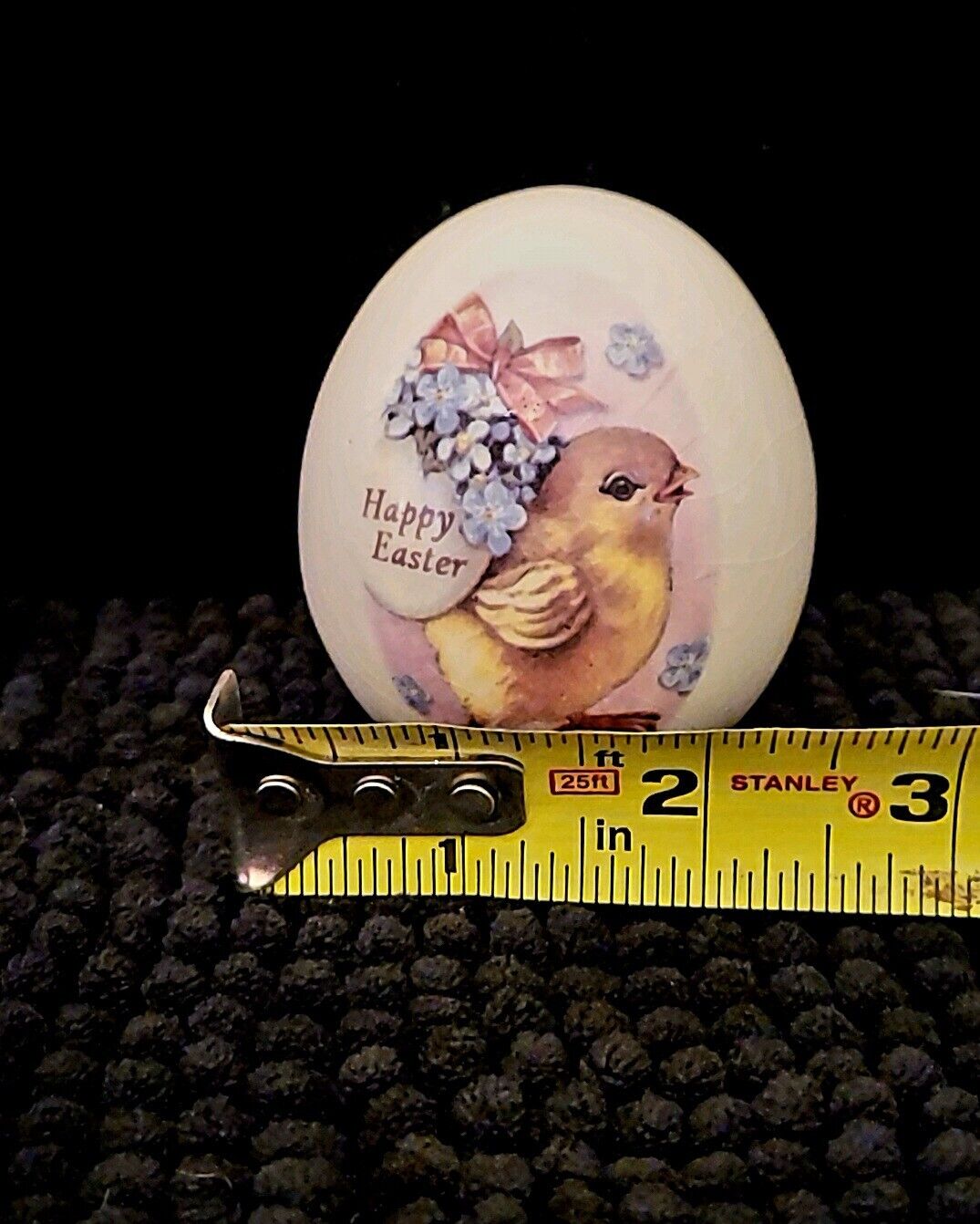 Vintage easter Egg w/ baby chick