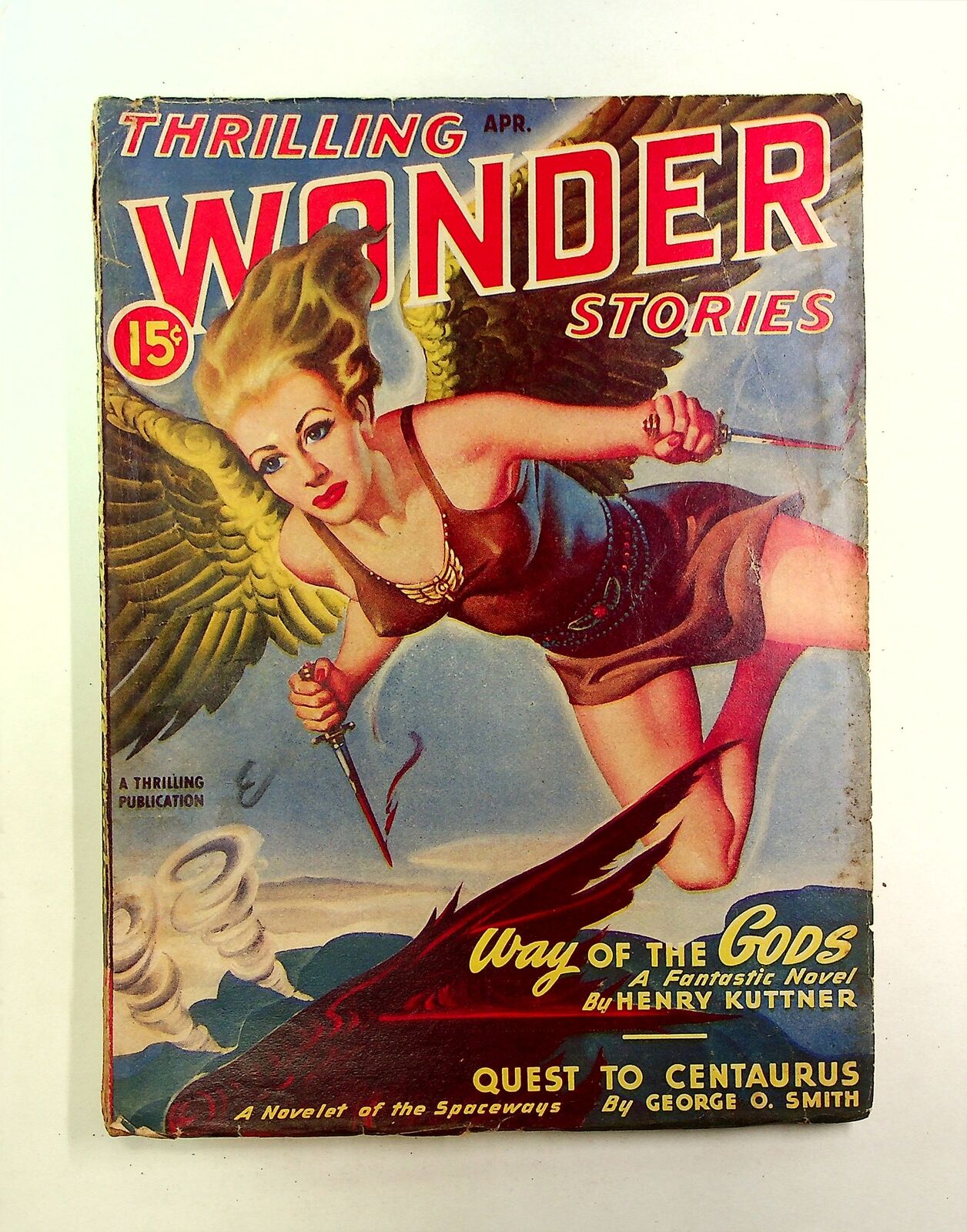 Thrilling Wonder Stories Pulp Apr 1947 Vol. 30 #1 VG