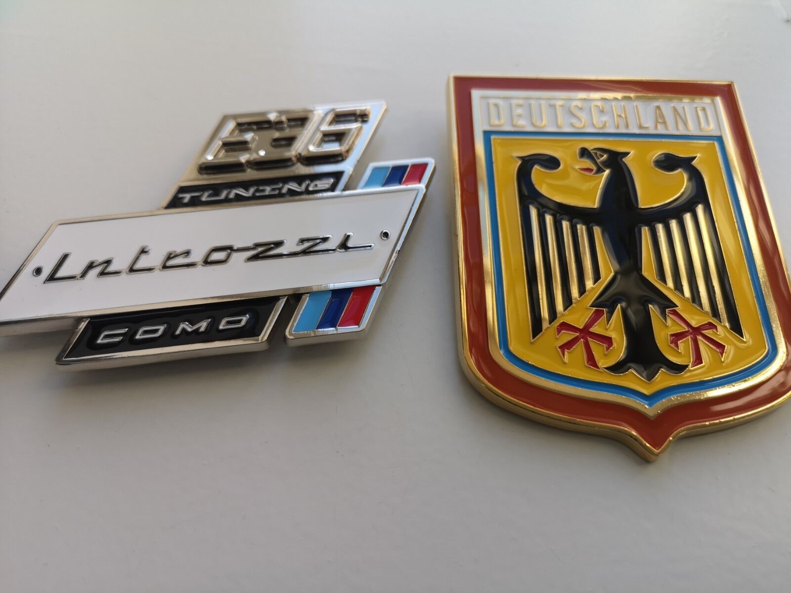 Bimmer 3 series badges Gift Set 2 X BMW E36  1990-00 BMW E36 grill badges emblem