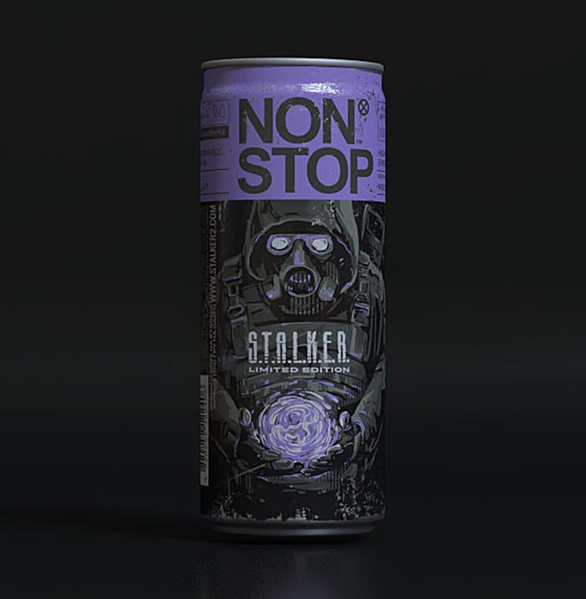 Limited collection batch of energy drink NON STOP S.T.A.L.K.E.R. Moonlight FULL 