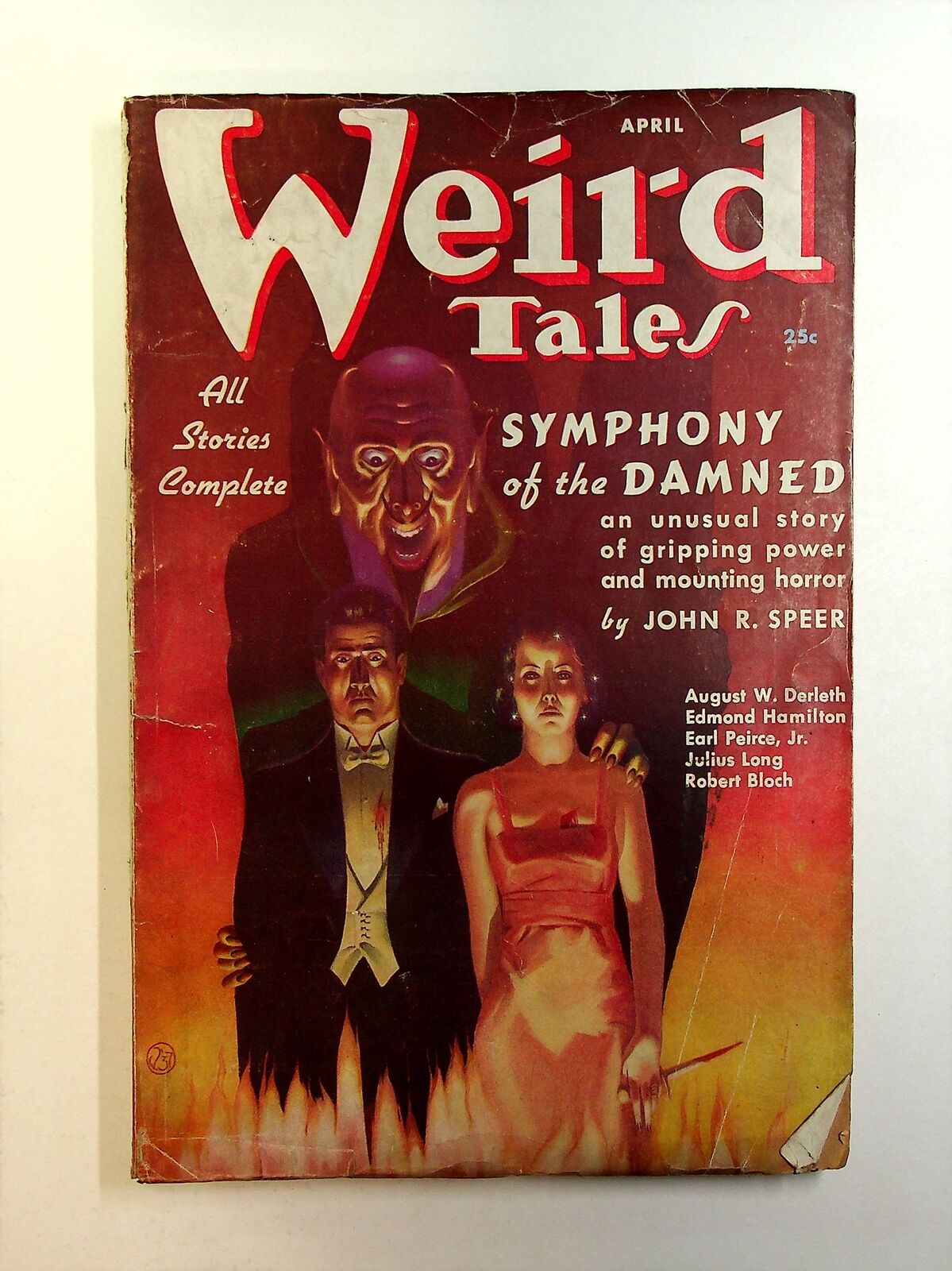 Weird Tales Pulp 1st Series Apr 1937 Vol. 29 #4 FR