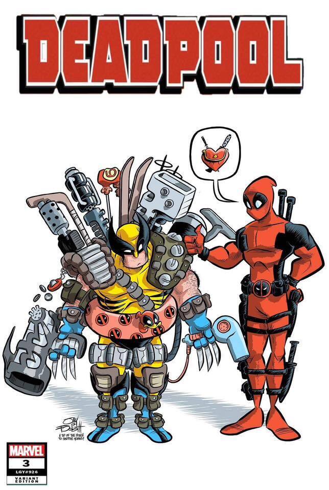 Deadpool #3 Jay Fosgitt Exclusive, In Sotck