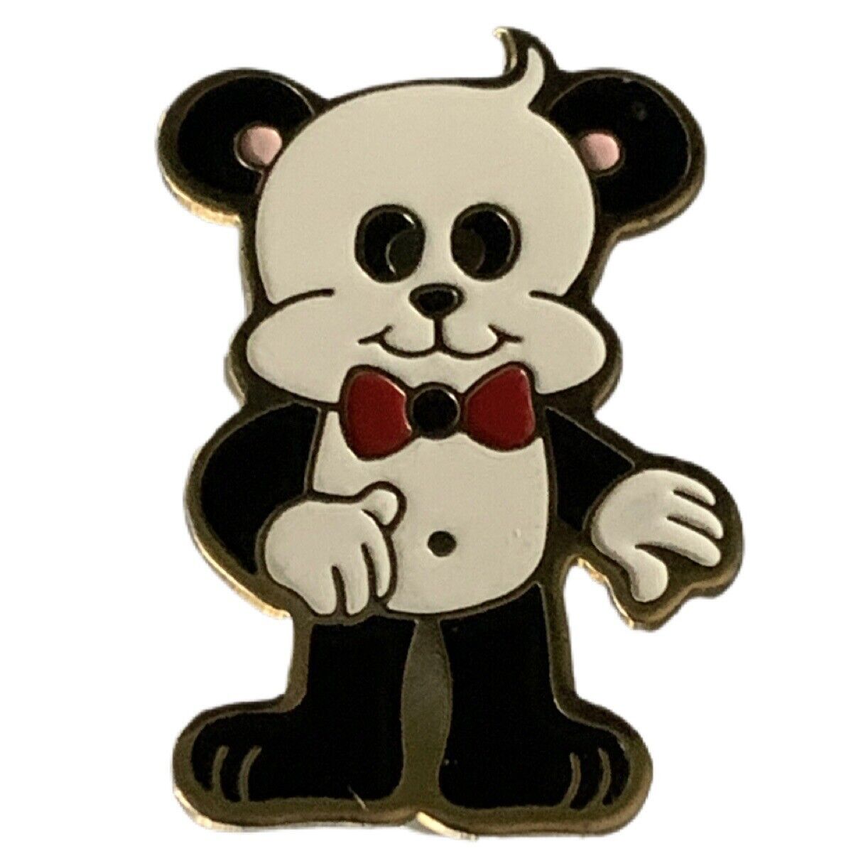 Vintage Stewart Moskowitz Chewie Newgett Company Panda Character Souvenir Pin
